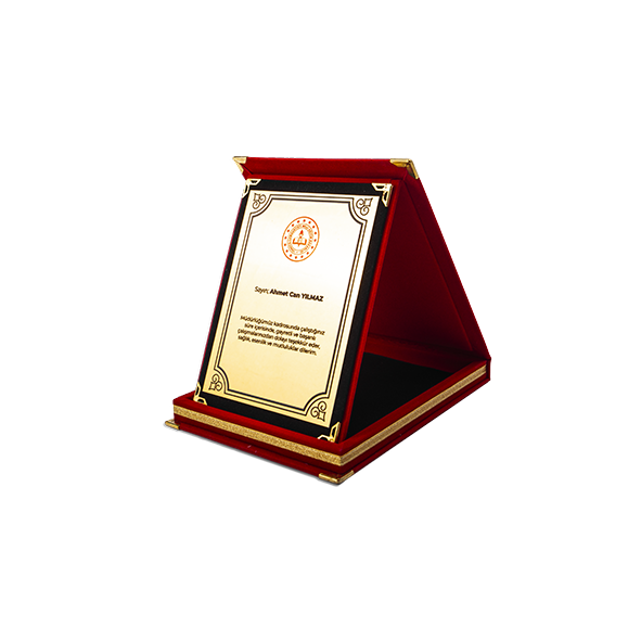 Kadife Plaket
